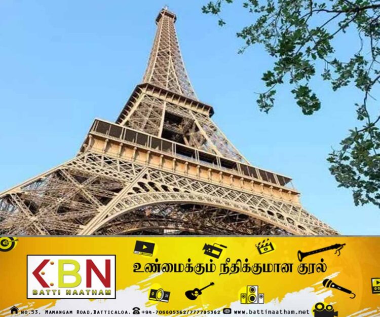 குடிபோதையில் ஈபிள் கோபுரத்தின் உச்சியில் உறங்கிய சுற்றுலா பயணிகள்!