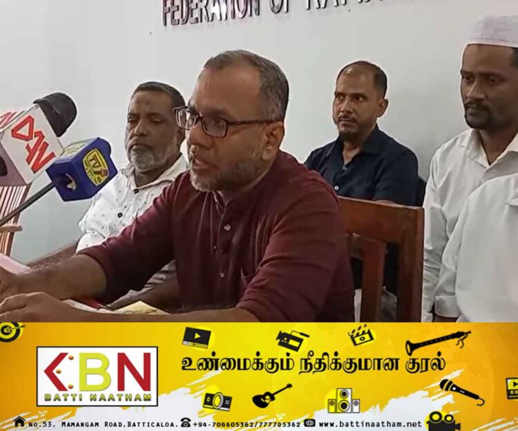 ஈஸ்டர் தாக்குதலை விசாரிக்க ஆணைக்குழு நியமிக்கப்பட்டது பாராட்டுக்குரியது; காத்தான்குடி பள்ளிவாசல்கள் முஸ்லிம் சம்மேளனம்!