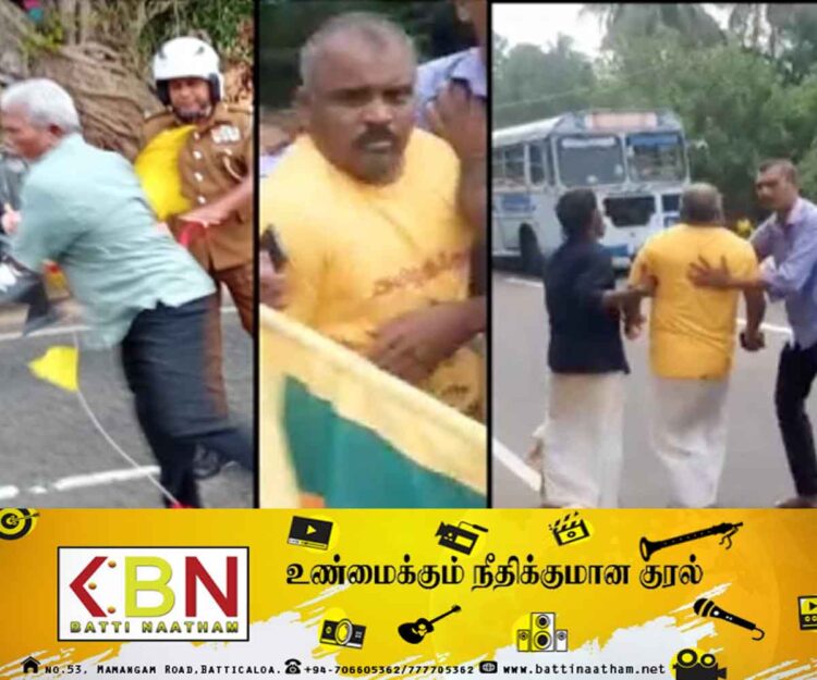 காடையர்களால் துரத்தி துரத்தித் தாக்கப்பட்ட நாடாளுமன்ற உறுப்பினர் கஜேந்திரன்!
