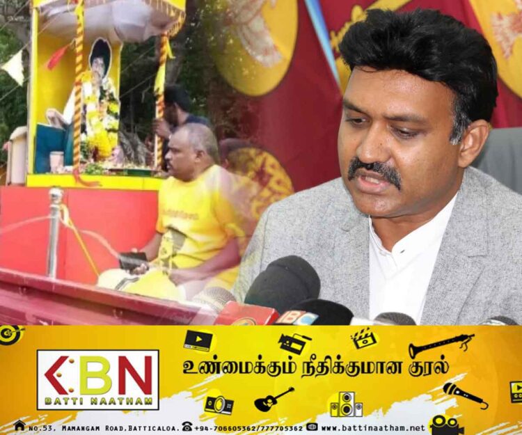 கஜேந்திரன் செய்தது தவறு; கிழக்கு ஆளுநர் குற்றச்சாட்டு!