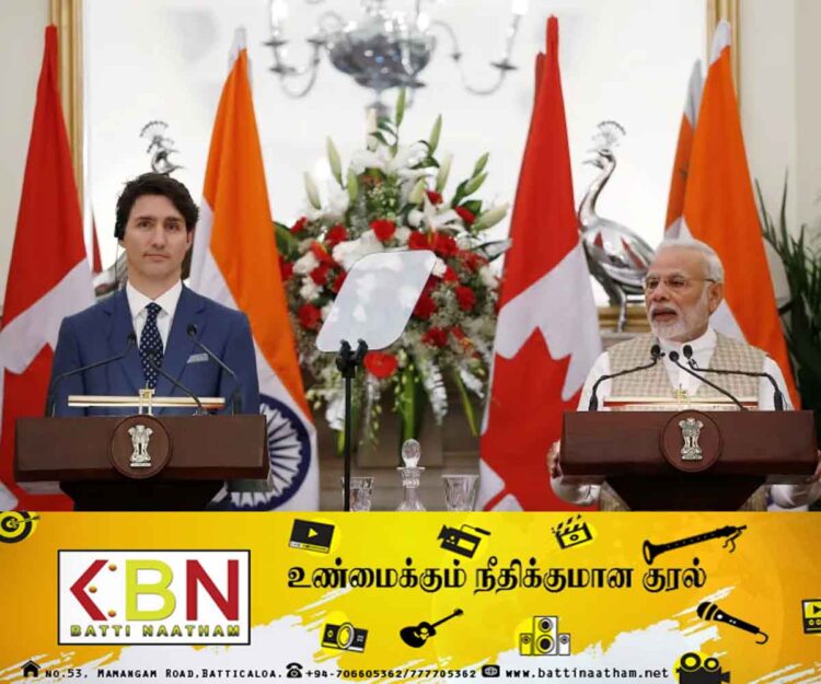 கனேடிய தூதரக அதிகாரிக்கு ஐந்து நாட்கள் கெடு கொடுத்த இந்திய அரசாங்கம்!
