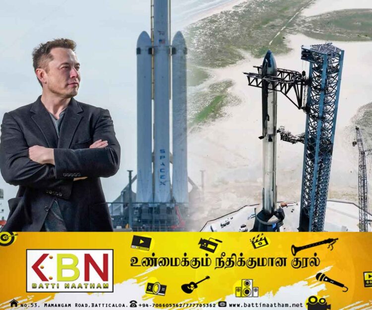 நான் ரெடி…!நீங்க ரெடியா? ;மனிதர்களை செவ்வாய்க்கு கொண்டு செல்லும் விண்கலம் தயார் நிலையில் உள்ளதாக மஸ்க் அறிவிப்பு!