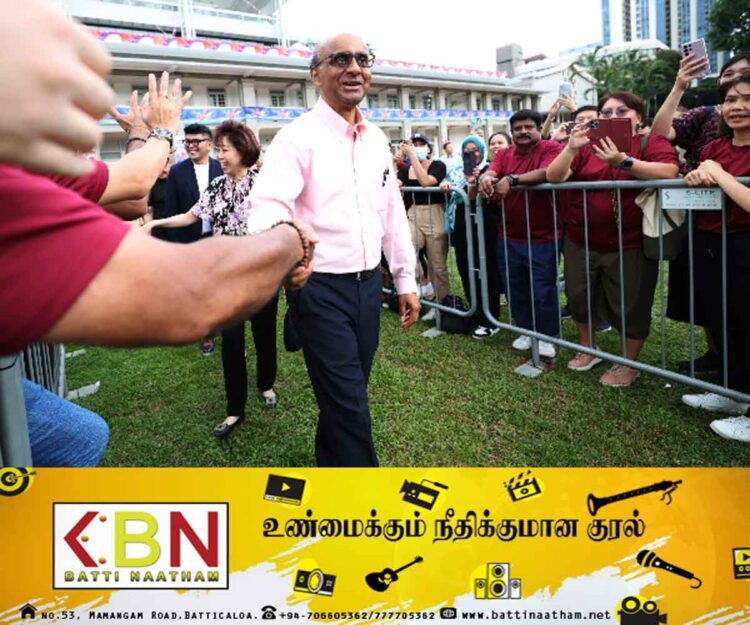 சிங்கப்பூர் ஜனாதிபதி தேர்தலில் இலங்கை தமிழர் வெற்றி!