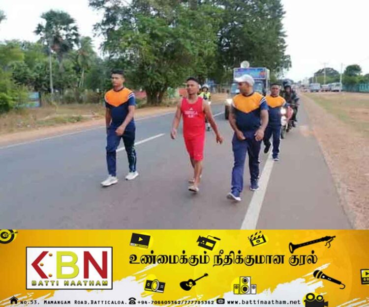 இலங்கை இராணுவ வீரரின் ‘கின்னஸ் உலக சாதனை’ முயற்சி!