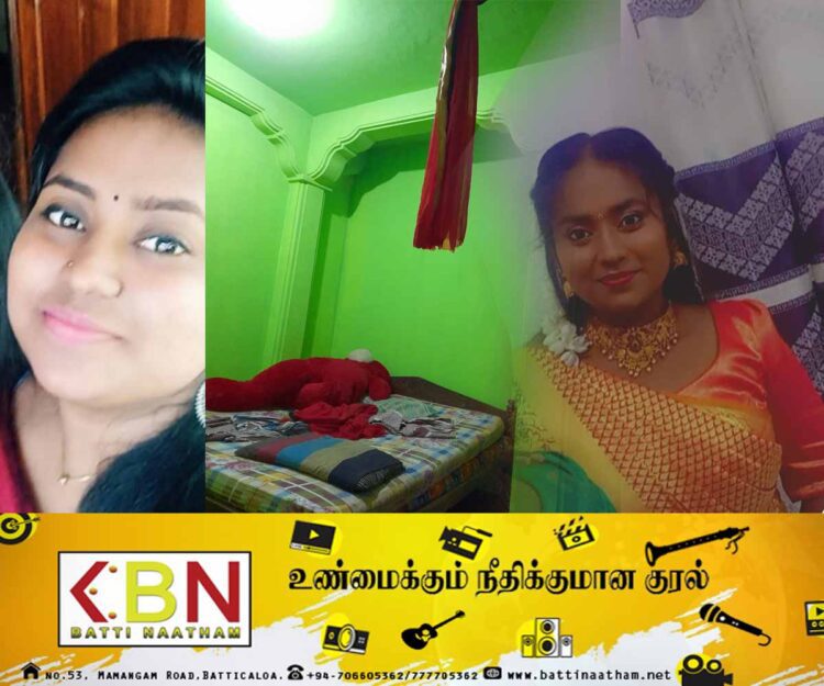 மட்டக்களப்பில் இளம்பெண் தற்கொலை!