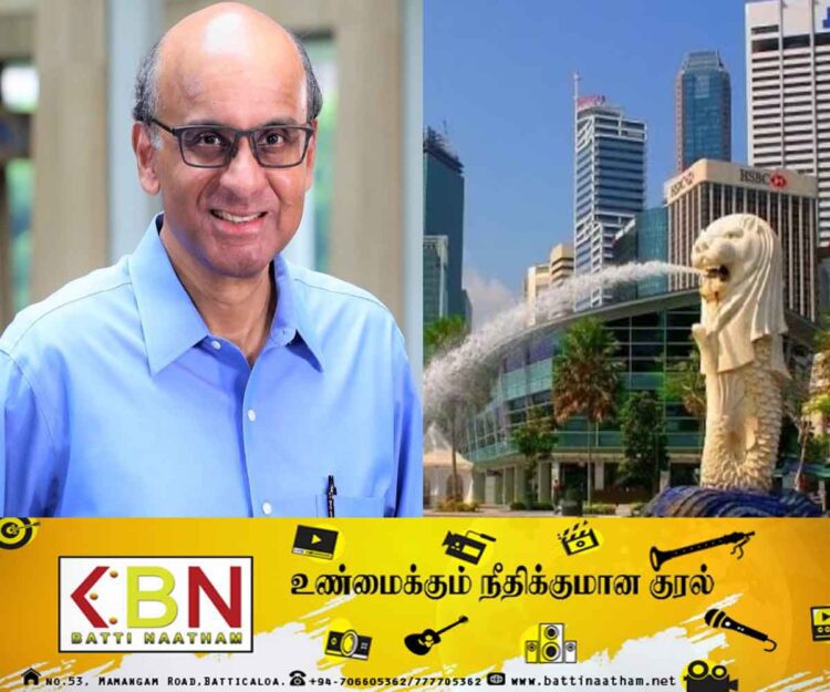 சிங்கப்பூர் ஜனாதிபதியாக தர்மன் சண்முகரத்னம் இன்று பதவியேற்பு!