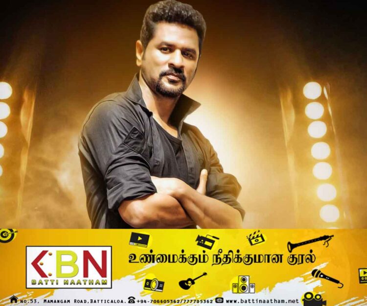 பிரபல நடன புயல் இலங்கைக்கு விஜயம்!