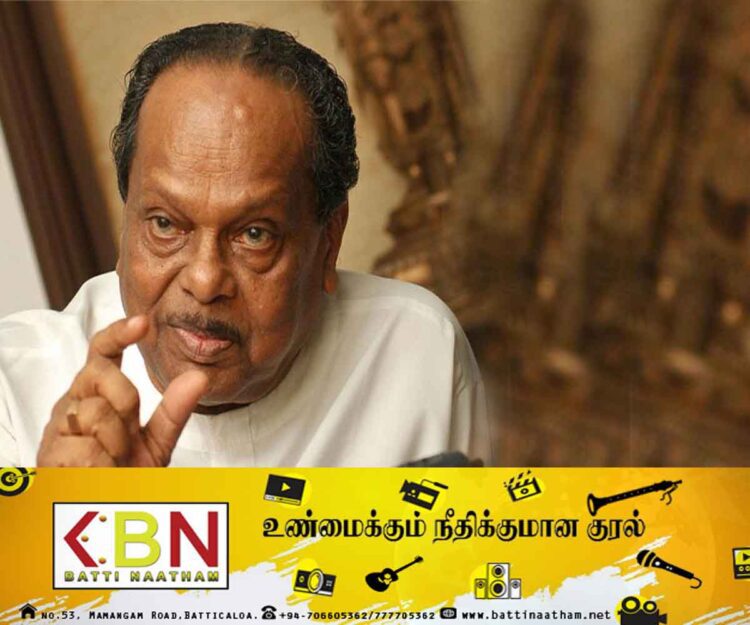 “சம்பந்தன் வளர்த்த கடா மார்பில் பாய்ந்து விட்டது”; தமிழ்க் கூட்டமைப்பின் அனைத்து எம்.பிக்களும் பதவி துறக்க வேண்டும்; ஆனந்தசங்கரி!
