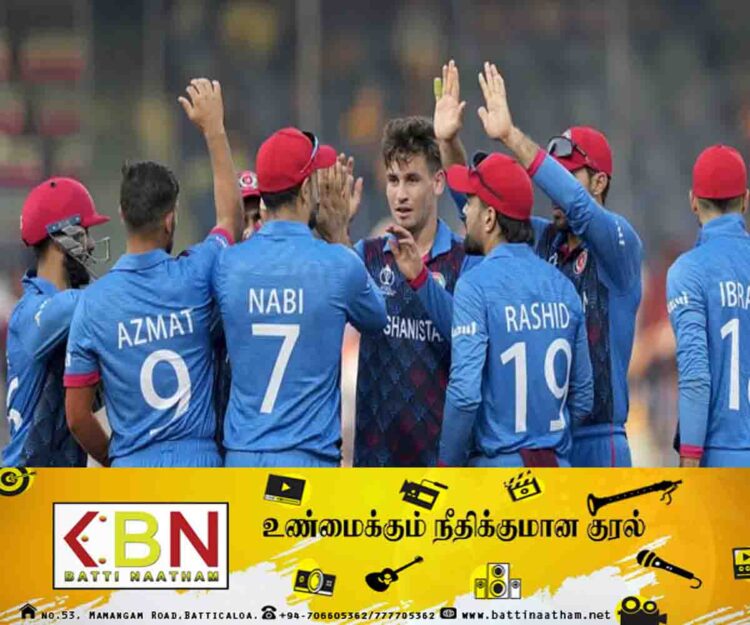 8 விக்கெட்டுக்கள் வித்தியாசத்தில் ஆப்கானிஸ்தான் அணி வெற்றி!