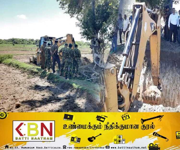 விடுதலைப்புலிகளின் பொருட்களை தேடி கிழக்கில் அகழ்வு பணி!