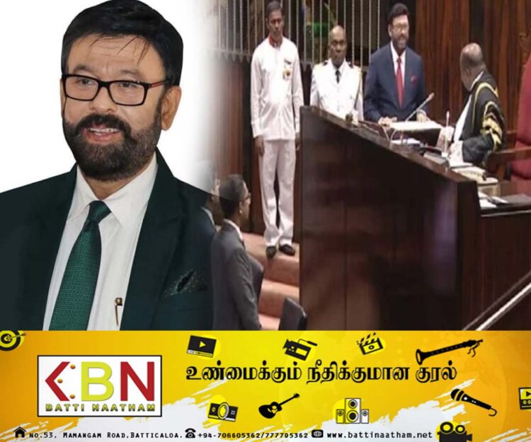நாடாளுமன்ற உறுப்பினராக பதவிப் பிரமாணம் செய்து கொண்டார் அலி சாஹிர் மௌலானா!