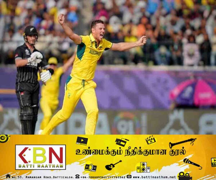 05 ஓட்டங்களால் அவுஸ்திரேலிய அணி வெற்றி!