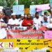 பாலஸ்தீன மக்களுக்கு ஆதரவு தெரிவித்து ஏறாவூரில் அமைதி வழி போராட்டம்!