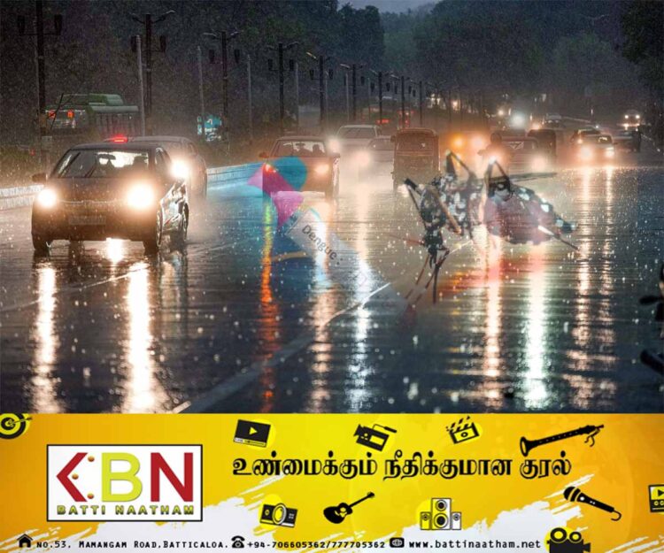 வடக்கு-கிழக்கு மாகாணங்களுக்கு விடுக்கப்பட்டுள்ள எச்சரிக்கை!