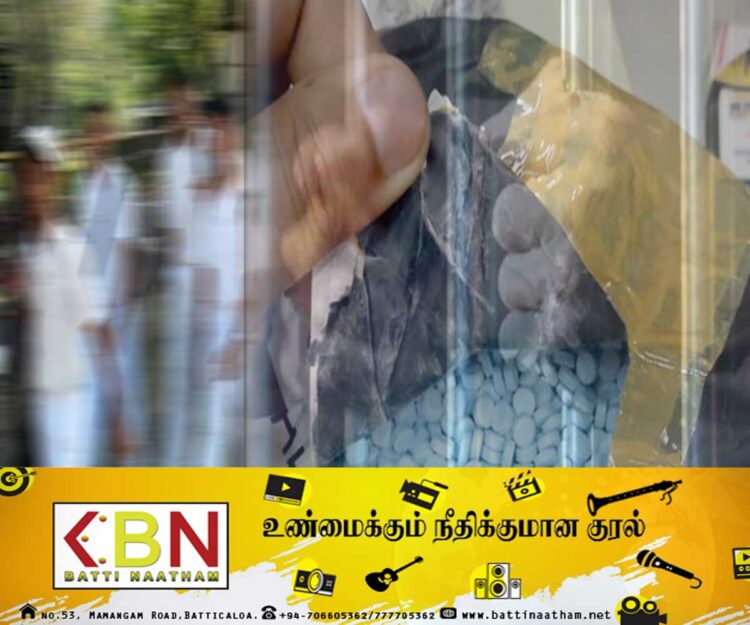 மாணவர்களுக்குப் போதை மாத்திரை விநியோகித்தவர் கல்முனையில் கைது!