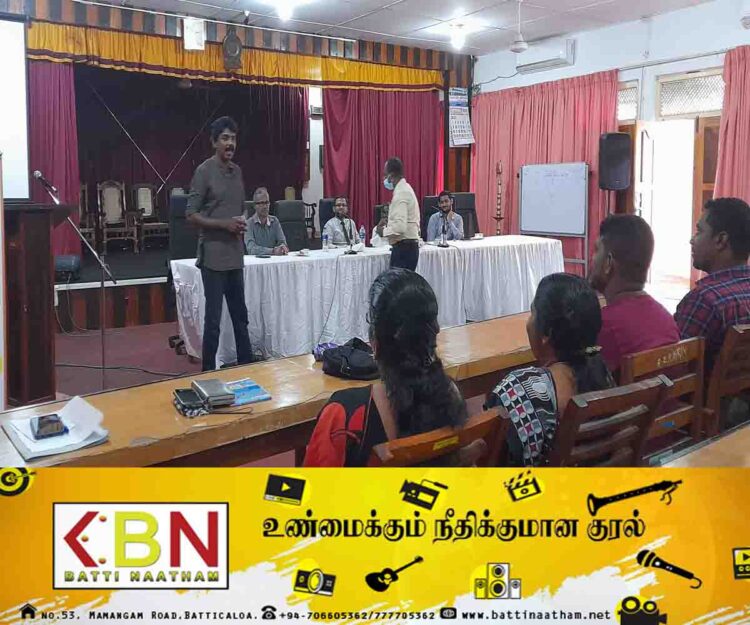 சன சமூக மத்தியஸ்தம் தொடர்பில் மண்முனை வடக்கு பிரதேச செயலகத்தில் பயிற்சி நெறி!