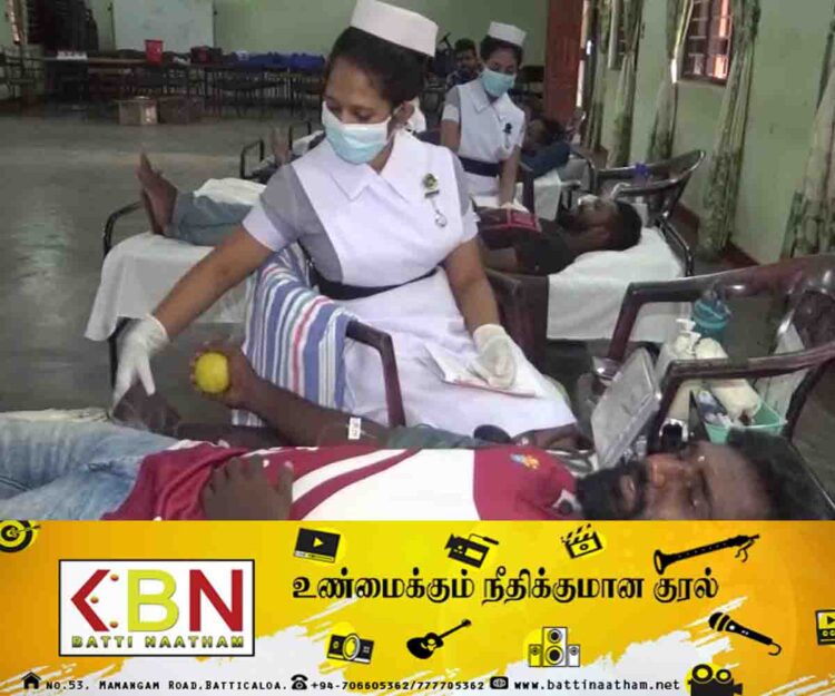 மட்/கிரான் மத்திய கல்லூரி தேசிய பாடசாலையின் 78 ஆவது கல்லூரி தினத்தை முன்னிட்டு இரத்ததான நிகழ்வு!