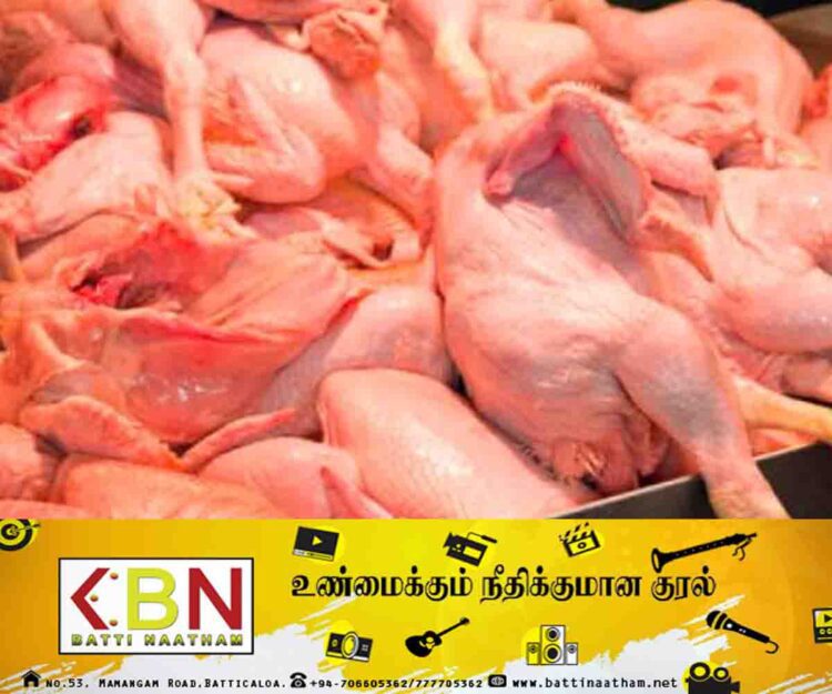 கோழி இறைச்சியின் விலையில் மாற்றம்!