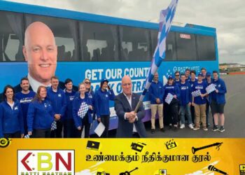நியூசிலாந்தில் பொதுத்தேர்தல்; புதிய பிரதமரானார் கிறிஸ்டோபர் லக்சன்!