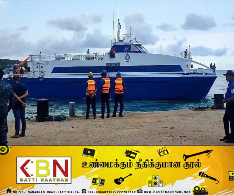 நாகப்பட்டினத்திலிருந்து காங்கேசன்துறைக்கு கப்பல் சேவை; ஆரம்பித்து வைத்தார் நரேந்திர மோடி !