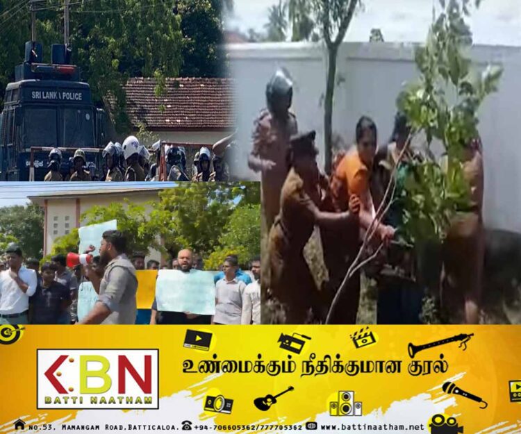 வலுப்பெற்று வரும் பண்ணையாளர்களின் போராட்டம்; பெண்கள் மீதும் தாக்கிய பொலிஸ்!