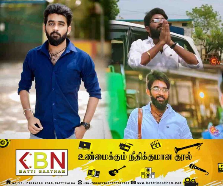 இந்திய தொலைக்காட்சியில் அறிமுகமான மட்டக்களப்பு இளங்கலைஞர்!