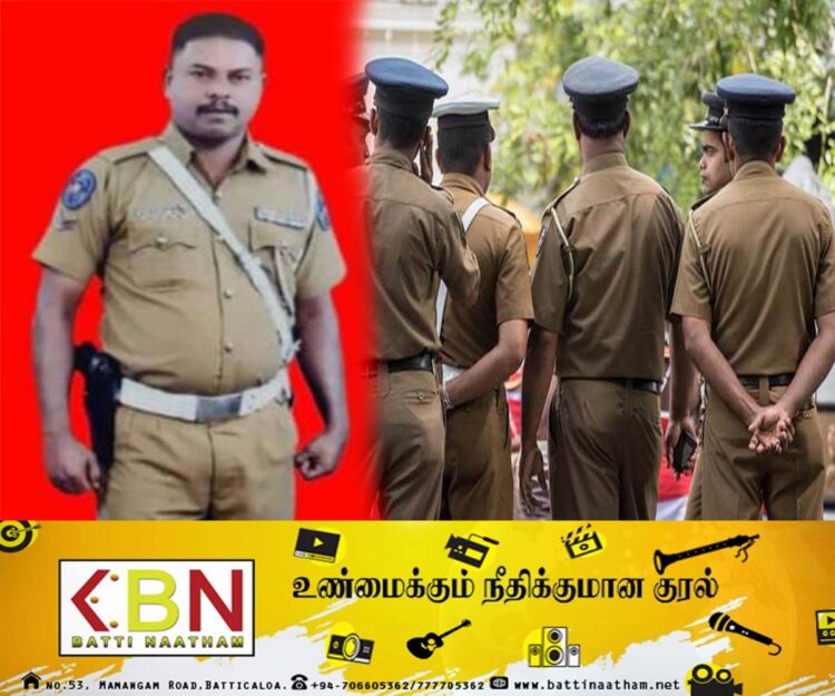 ஏறாவூரை சேர்ந்த பொலிஸ் உத்தியோகத்தர் சடலமாக மீட்பு!