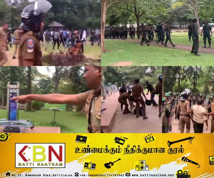 கொழும்பில் மருத்துவ பீட மாணவர்கள் போராட்டம்; விரட்டி பிடித்து கைது செய்த பொலிஸ்!