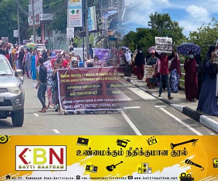 இன்றும் மட்டக்களப்பில் போராட்டம்!