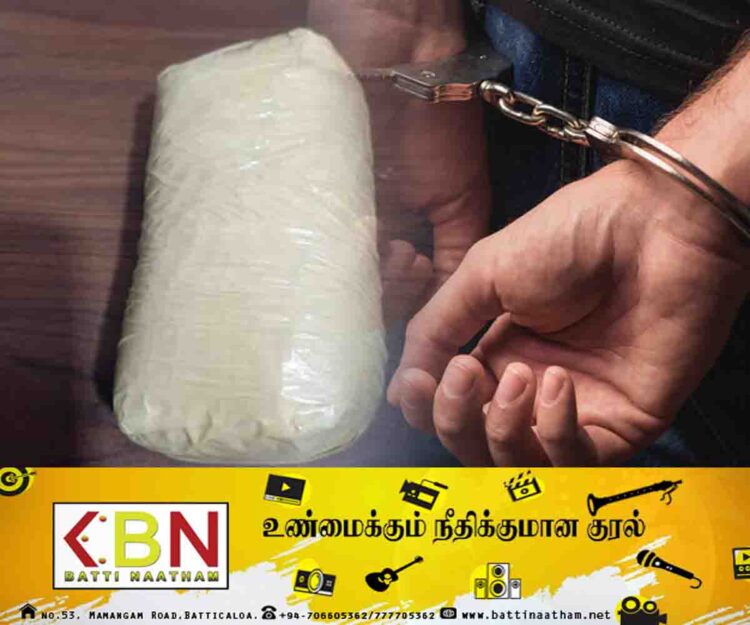 25 இலட்சம் பெறுமதியான போதைப்பொருளுடன் ஒருவர் கைது!