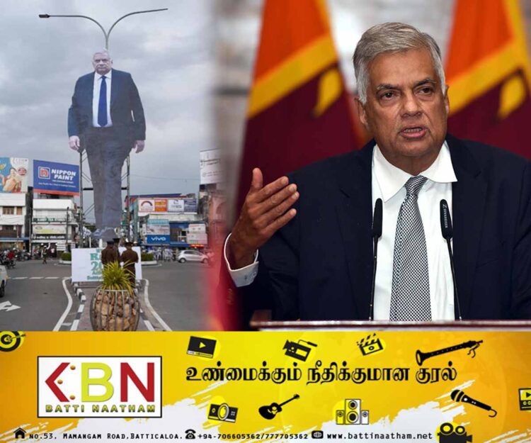 மட்டக்களப்பில் ஜனாதிபதியின் உருவப்படம் காட்சிப்படுத்தப்பட்டது தொடர்பில் அதிருப்தி; அகற்றுமாறு அறிவுறுத்திய ஜனாதிபதி!