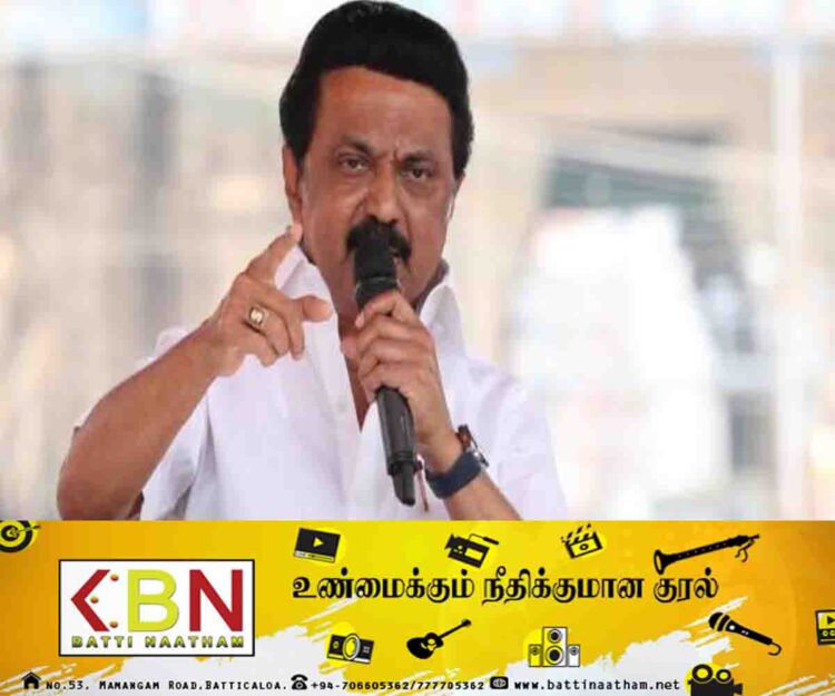நாங்கள் ஆரிய ஆதிக்கத்துக்குத்தான் எதிரியே தவிர, ஆன்மீகத்துக்கு அல்ல;முதல்வர் மு.க. ஸ்டாலின்!