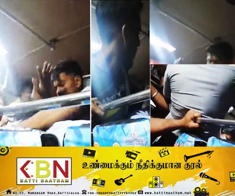 கண்டியில் இருந்து மட்டக்களப்பு நோக்கி சென்ற பேருந்தின் நடத்துனர் மீது தாக்குதல்!