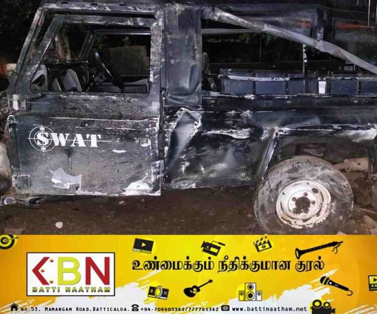 தமிழர் பகுதியில் கோர விபத்து; விசேட அதிரடிப்படையை சேர்ந்த இருவர் உயிரிழப்பு!