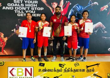 வவுனியாவுக்கு தங்கம், வெள்ளிப் பதக்கங்கள் வென்று கொடுத்த வீராங்கனைகள்!