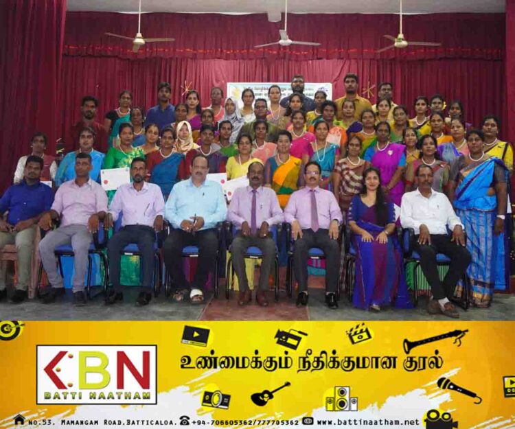 அரச உத்தியோகத்தர்களுக்கான இரண்டாம் மொழி பயிற்சி நெறியின் இறுதி நாள் கலை விழா!
