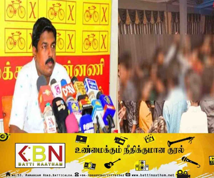 யாழில் இளைஞர்களை குறிவைத்து போதை விருந்து- விடுதிகளை முற்றுகையிடுவோம்; சுகாஸ் எச்சரிக்கை!