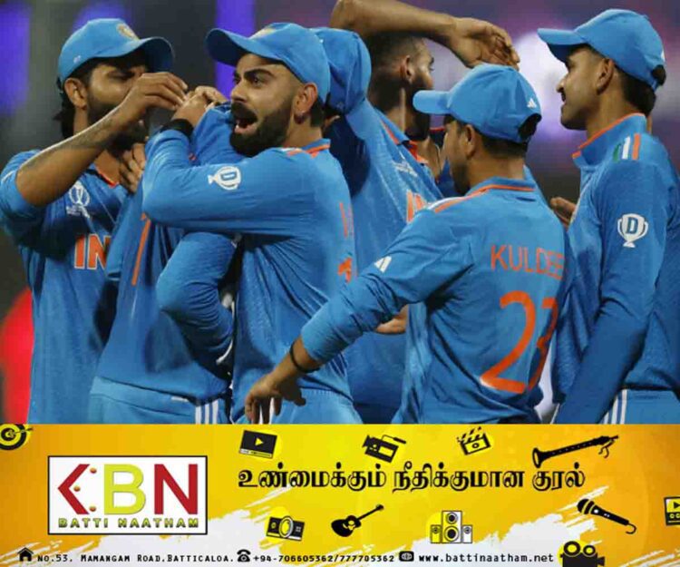 இறுதிப் போட்டிக்குள் நுழைந்த இந்தியா!