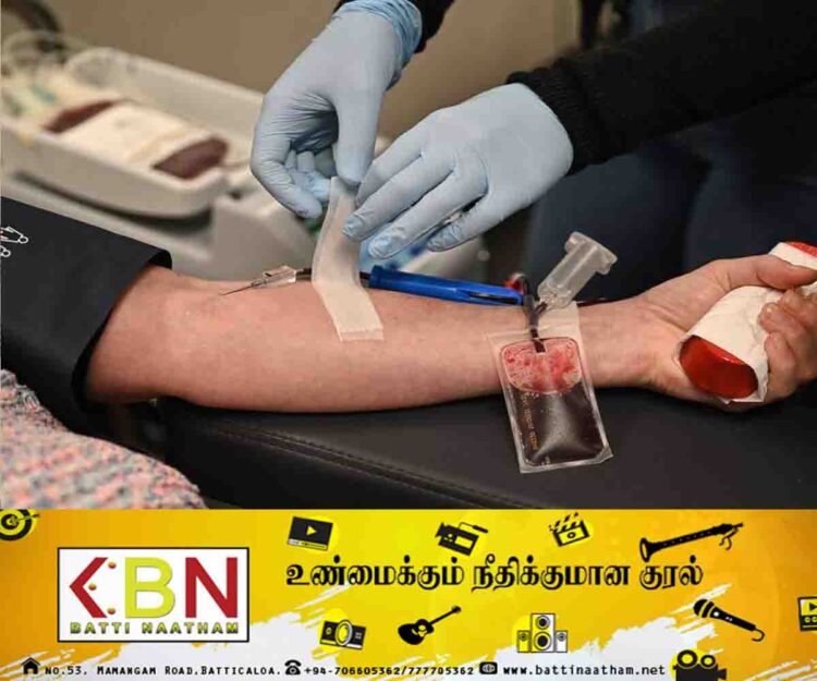 மட்டு போதனா வைத்தியசாலை இரத்த வங்கியில் நிலவும் பாரிய குருதி தட்டுப்பாடு; இரத்த தானம் செய்ய முன்வருமாறு கோரிக்கை!