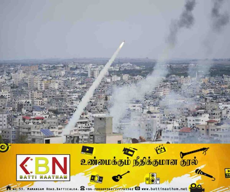 ஒரே நேரத்தில் 12 ஏவுகணை தாக்குதல்; இஸ்ரேலுக்கு பதிலடி கொடுத்த ஹமாஸ்!