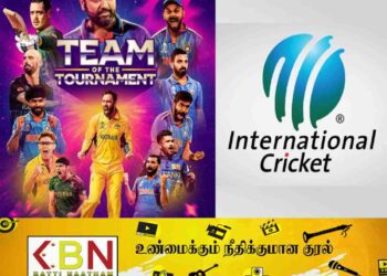 சர்வதேச கிரிக்கெட் கவுன்சில் உலக கிண்ண அணியை அறிவித்துள்ளது; இலங்கை வீரரும் உள்ளடக்கம்!