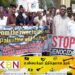 இஸ்ரேலின் மிலேச்சத்தனங்களை கண்டித்து மட்டு ஏறாவூரில் போராட்டம்!