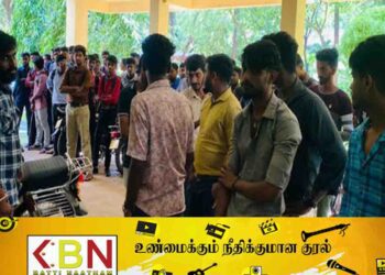 யாழ். பல்கலைக்கழக மாணவர்களின் போராட்டம்!