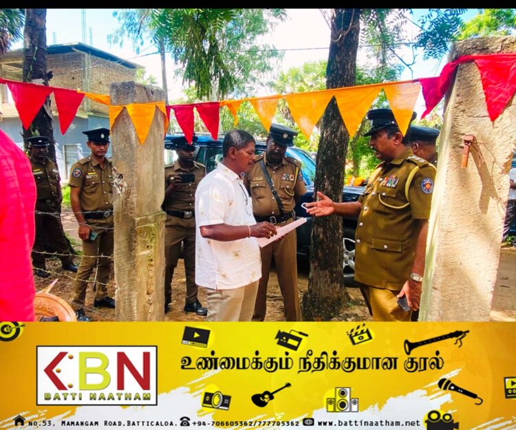 வெல்லாவெளி மாவீரர் பெற்றோர் கௌரவிப்பு நிகழ்வில் ஜனநாயகப் போராளிகள் கட்சியின் உபதலைவர் கைது!