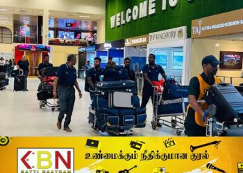 வந்தடைந்த கிரிக்கெட் அணி வீரர்களுக்கு கட்டுநாயக்கவில் ஏமாற்றம்!