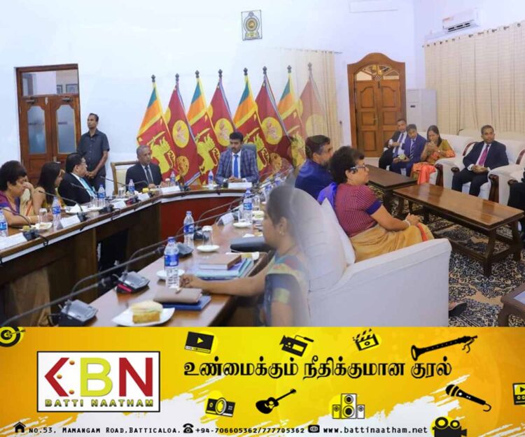 புதிய தூதுவர்களுடன் கிழக்கு மாகாண ஆளுநர் கலந்துரையாடல்!