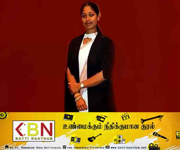 இலங்கை நீதித்துறை வரலாற்றில் மிக இளவயதில் நீதிபதியாக தெரிவான தமிழ் பெண்!