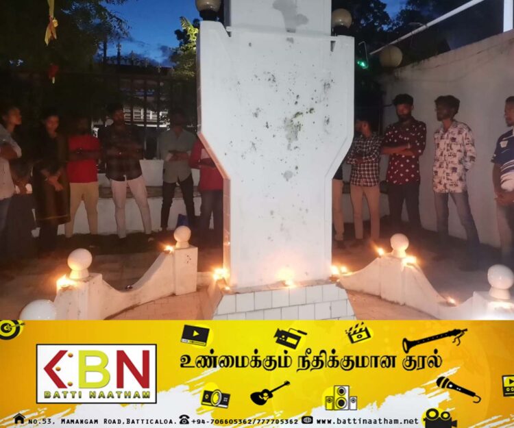 கிழக்கு பல்கலைக்கழகத்தில் மாவீரர் நாள் நினைவேந்தல் நிகழ்வுகள்!