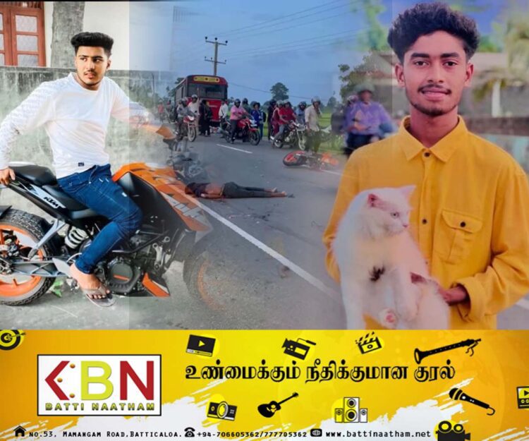 அம்பாறை – நிந்தவூர் பிரதான வீதியில் கோர விபத்து; இருவர் மரணம்!