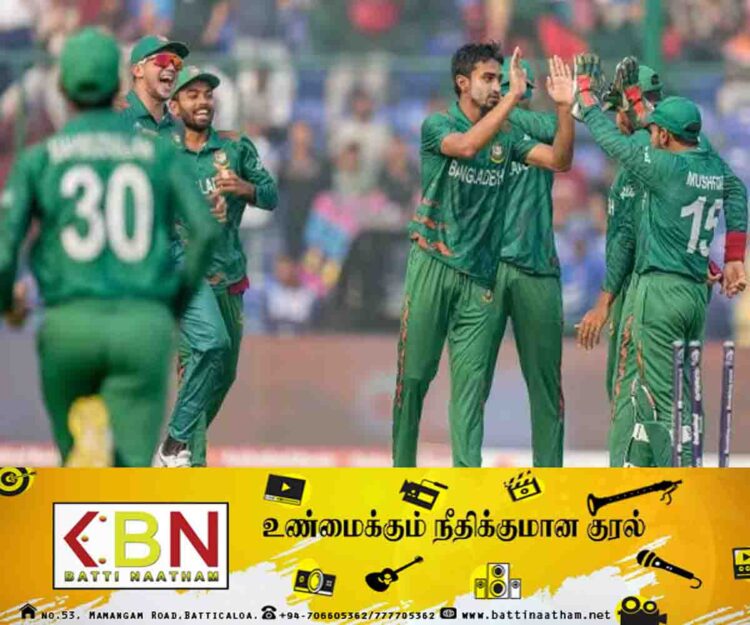 பங்களாதேஷ் அணி 03 விக்கெட்டுக்களால் வெற்றி!